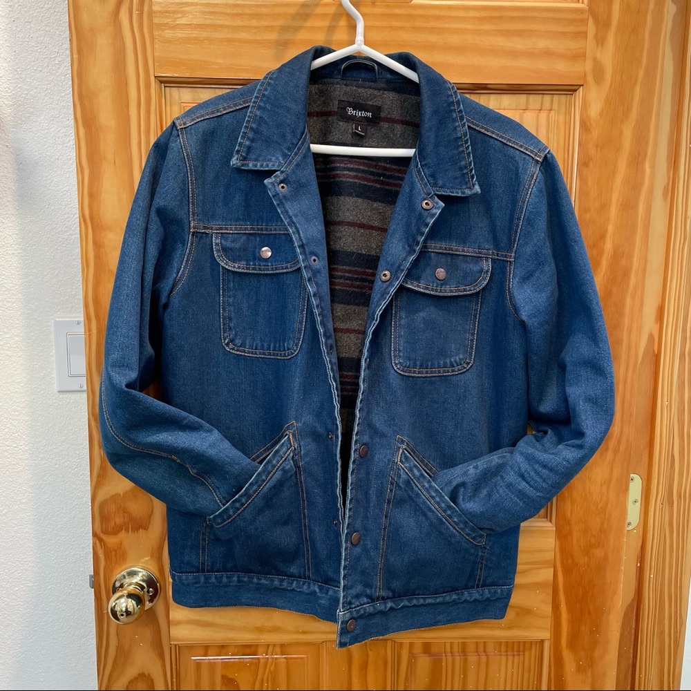 Brixton Jean jacket mens large